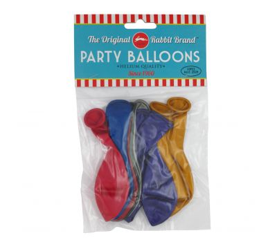 10 Assorted 25cm Party Balloons