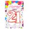 21st Birthday Candle